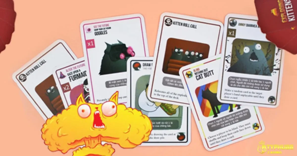 Chiến lược thắng lớn với Bài Mèo nổ Typhu88