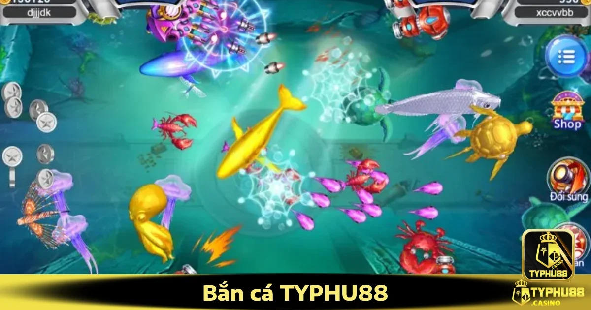 Ưu đãi độc quyền tại Bắn cá Typhu88