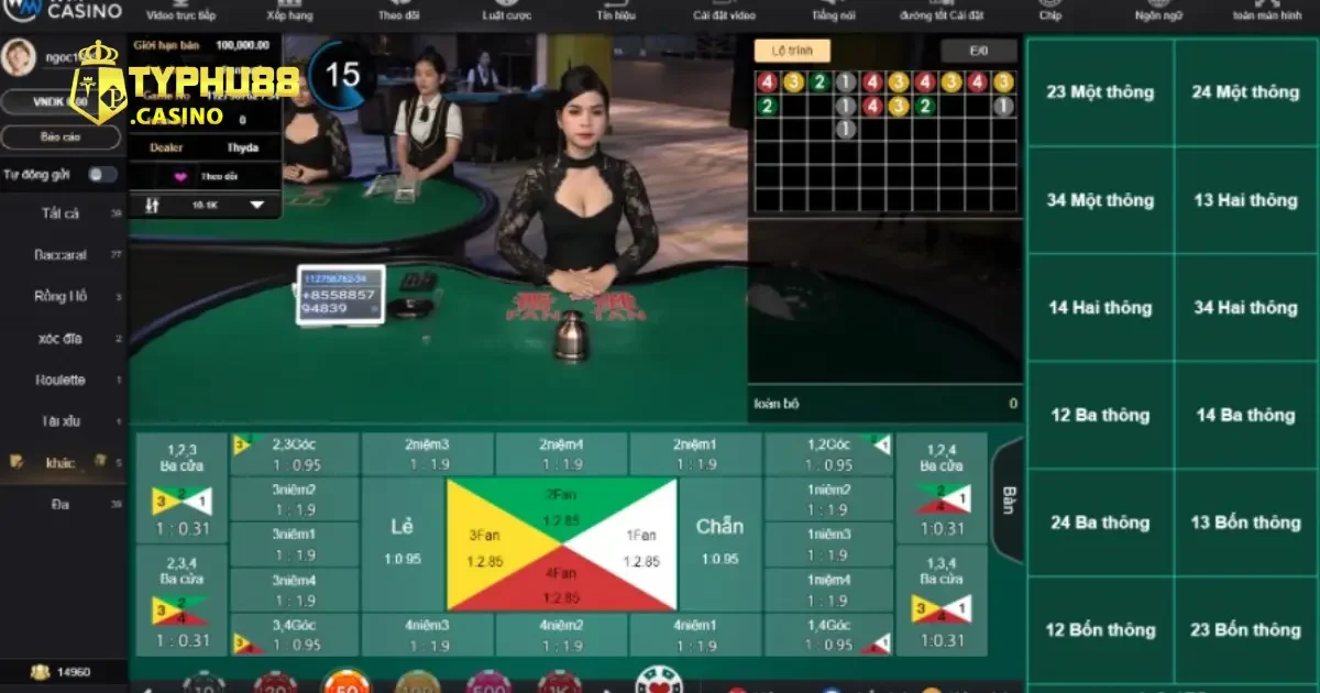 Bí Quyết Tăng Xác Suất Thắng Khi Chơi Fantan Tại Typhu88