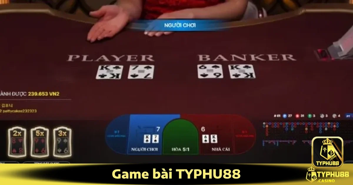 Bí quyết chiến thắng khi chơi Game bài Typhu88