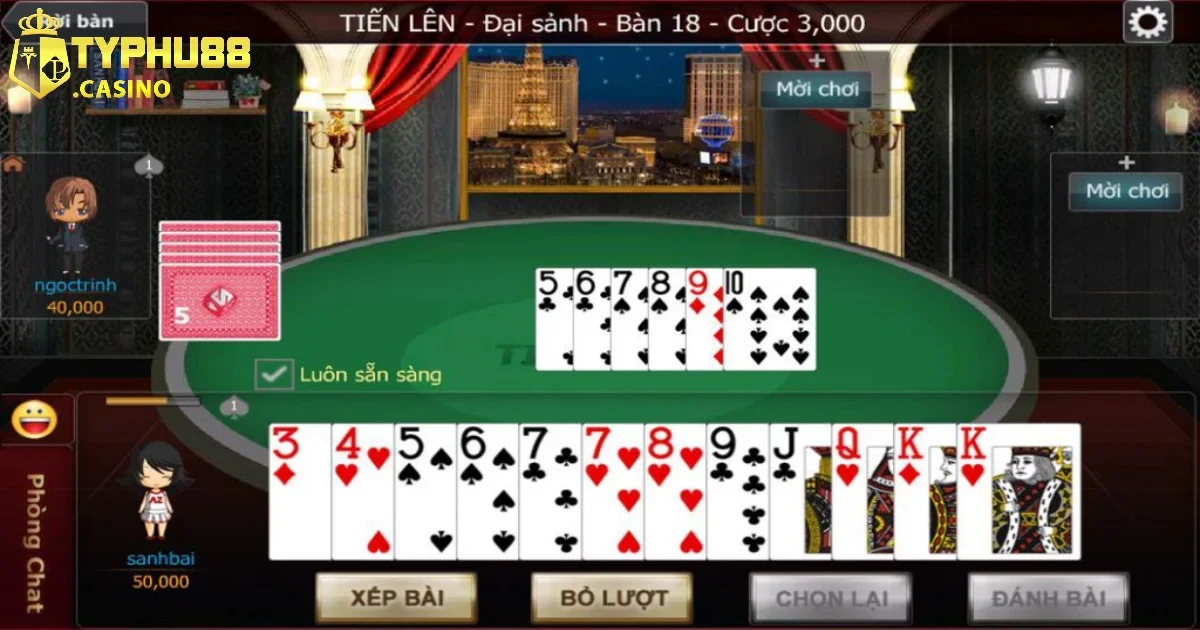 Tìm hiểu cách chơi Tiến Lên tại Typhu88 cơ bản nhất